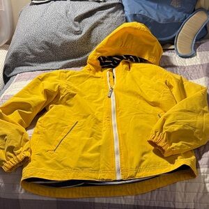 Hanna Andersson Bright Yellow Kids Raincoat